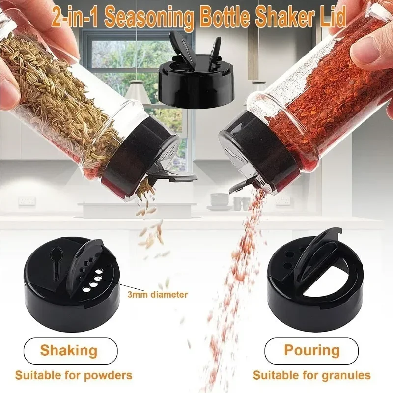 1/20 шт. прозрачные бутылки для специй соль перец шейкеры банки приправ барбекю