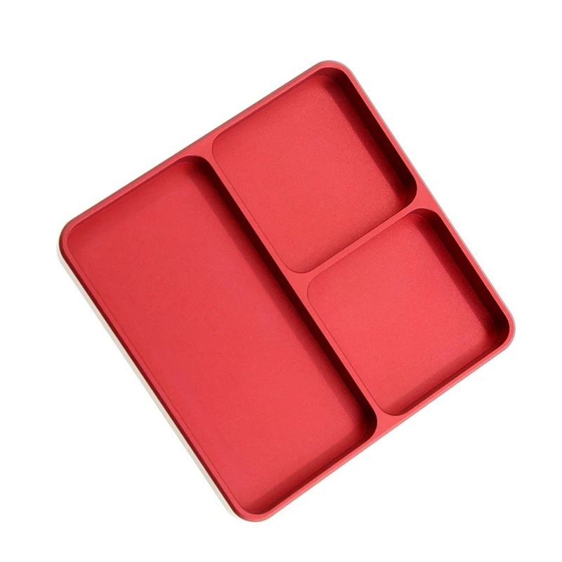 

Metal Screw Tray Small Screw Plate Storage Box Tool Tray For RC Phone Car Repair Tools Mobile Repair Screw Mat