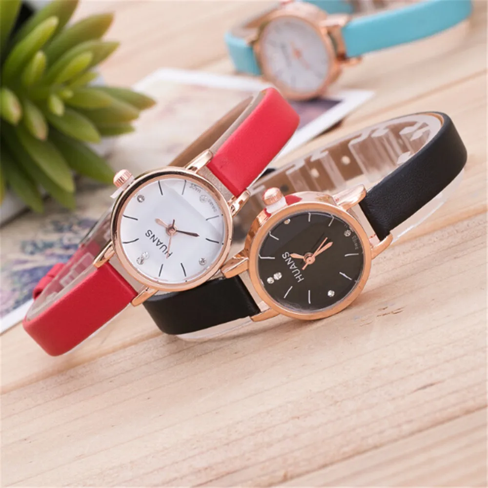 

Fashion Simple Watch Unisex Women Watches Minimalist Style Quartz Watch Thin Leather Strap Ladies Watch Relogio Feminino