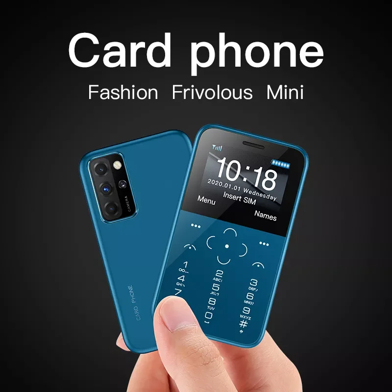 

Original SOYES S10P 7S+ Mini Card Phone 2G GSM 400mAh 1.54'' MTK6261M Cellphone Ultra-Thin Fashion Children Small Size P