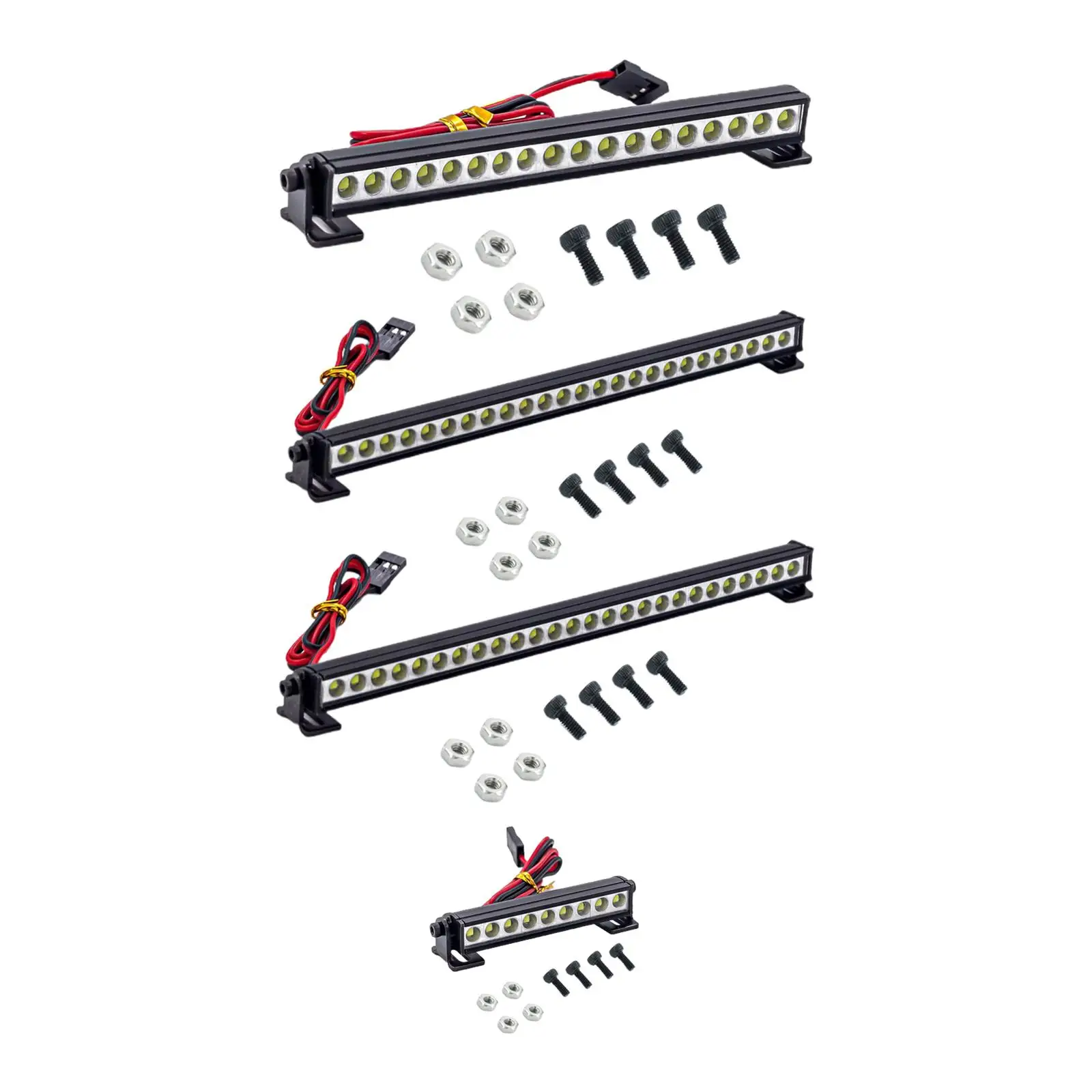 

RC Car Roof Lamp LED Light Bar Kit for Axial SCX109 D90 Vehicles DIY Accessories
