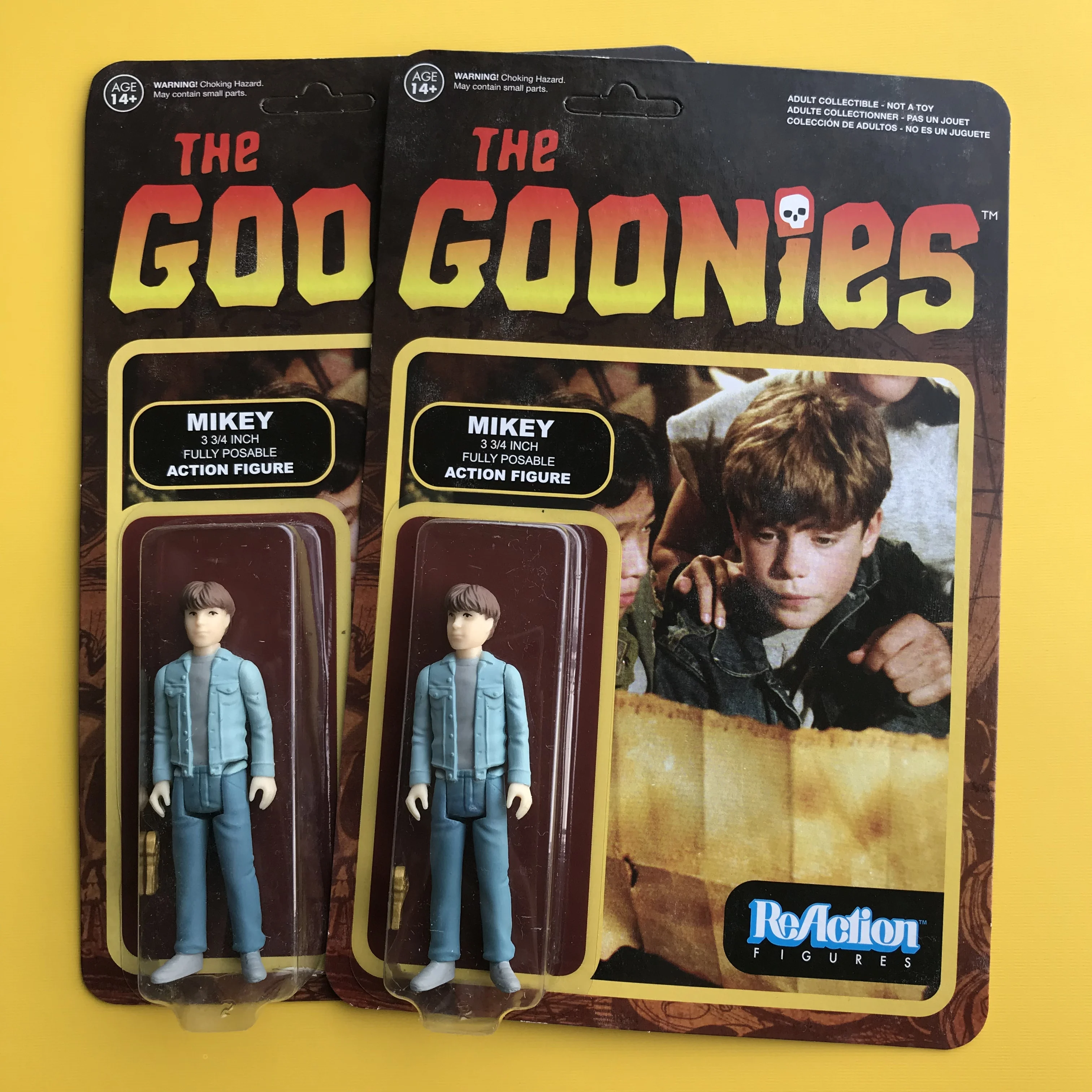 

Bandai Nostalgic Retro The Gooniess Mikey Hand-made Desktop Decoration Collection Gift Movable Joints Action Figures Toys