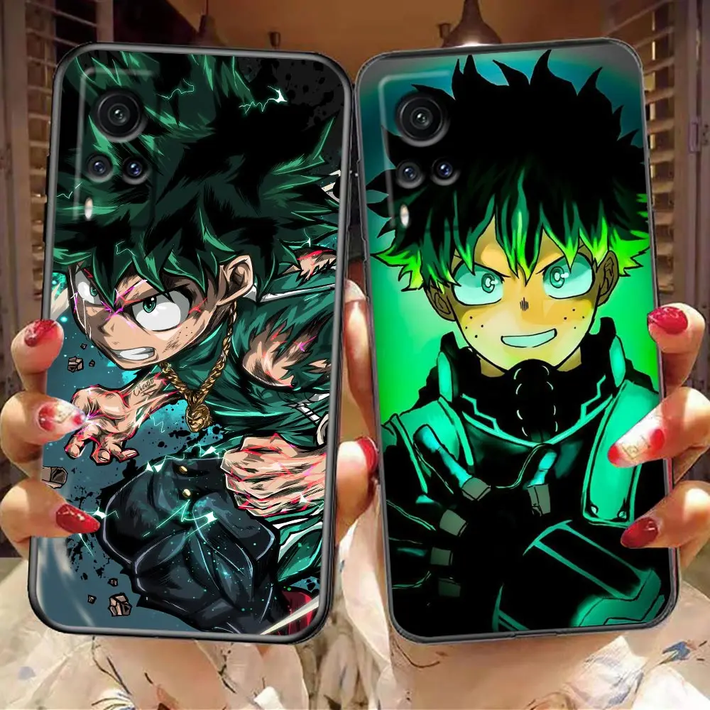 

Case For VIVO X90 X80 X70 X60 X50 X27 X23 X21 X20 Plus V27 V25 V23 V23E V21 V21E V20 SE V19 Pro 5G Case My Hero Academia Deku