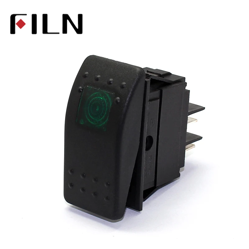 

FILN Водонепроницаемые кулисные переключатели 20А 5 шт. 12-24В