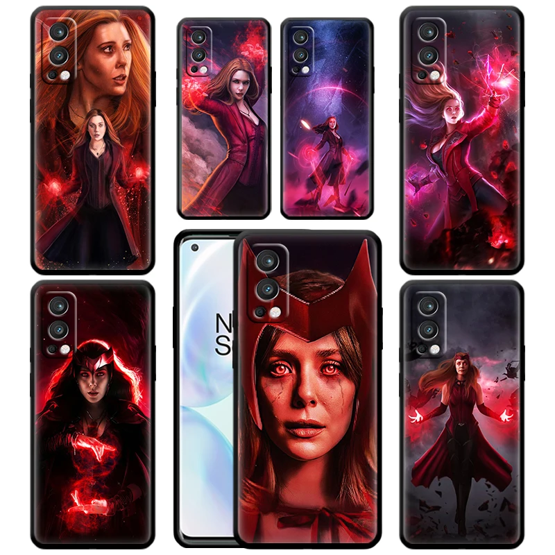 

Scarlet Witch Marvel For OnePlus Nord 2 CE 5G 9 9Pro 8T 7 7ro 6 6T 5T Pro Plus Silicone Soft Black Phone Case Cover Capa Coque