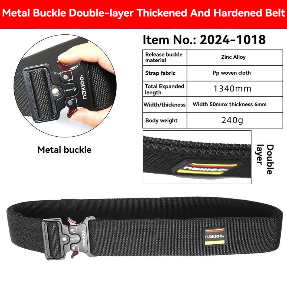 

NAKIOO ультра-дышащий нейлоновый ремень для инструментов