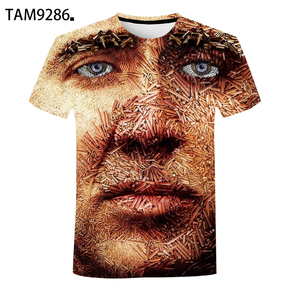 

Футболки с 3D принтом, мужские футболки с коротким рукавом и лицом Николаса Кейджа, забавные сетчатые футболки для мужчин и женщин