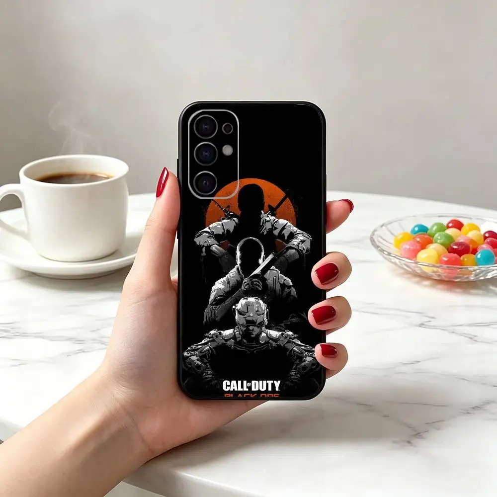 Фото Чехол для телефона Game C-Call Of Duty для Samsung S25, S24, S21, S22, S23, S30, Ultra, S20, Plus, FE, Lite, Note, 10, черный №3