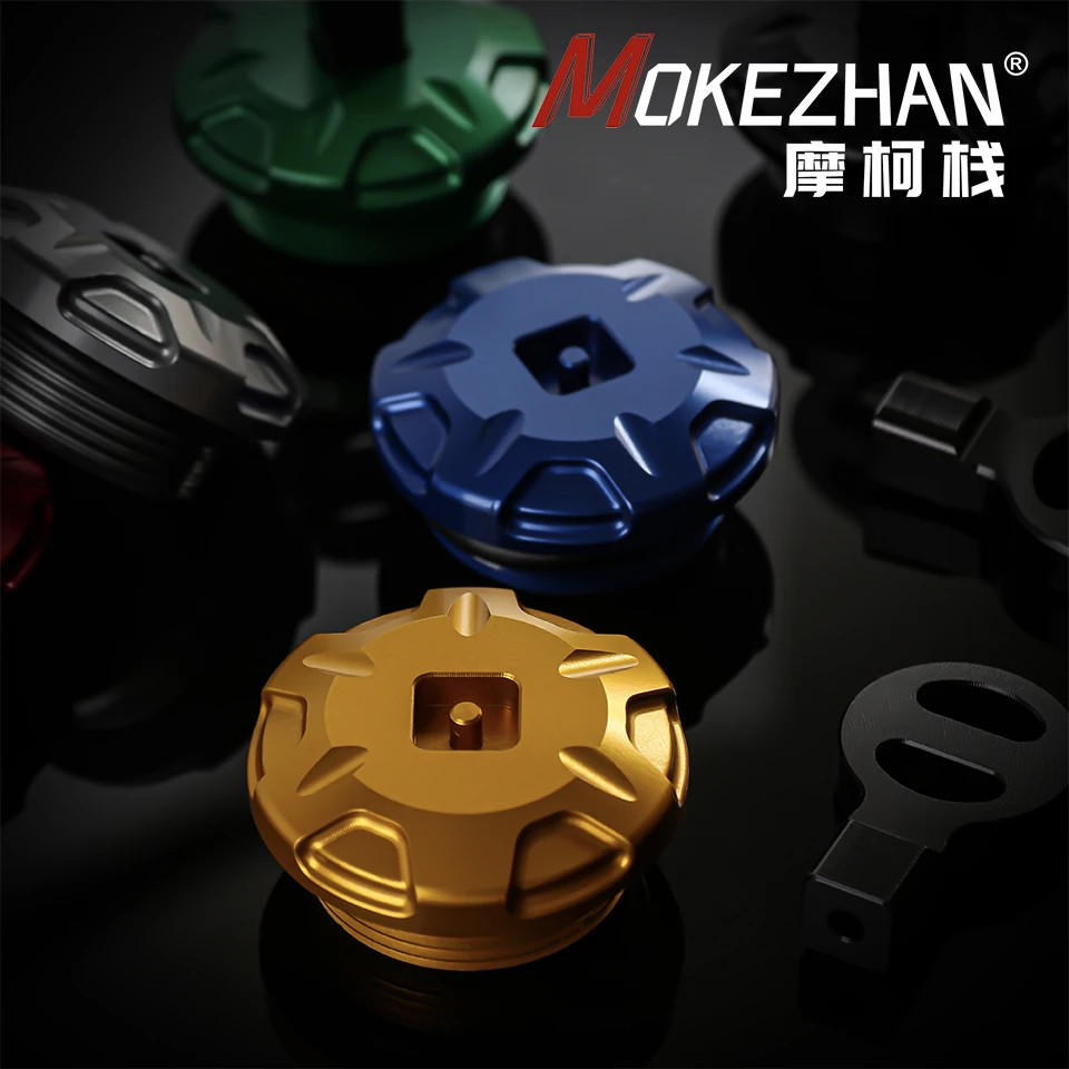 Аксессуары для мотоциклов алюминиевая Противоугонная крышка наполнителя