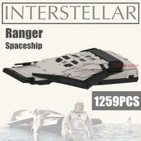 new 1259pcs movie interstellar star rangers spaceship star space wars aircraft model building block bricks kids toys gift