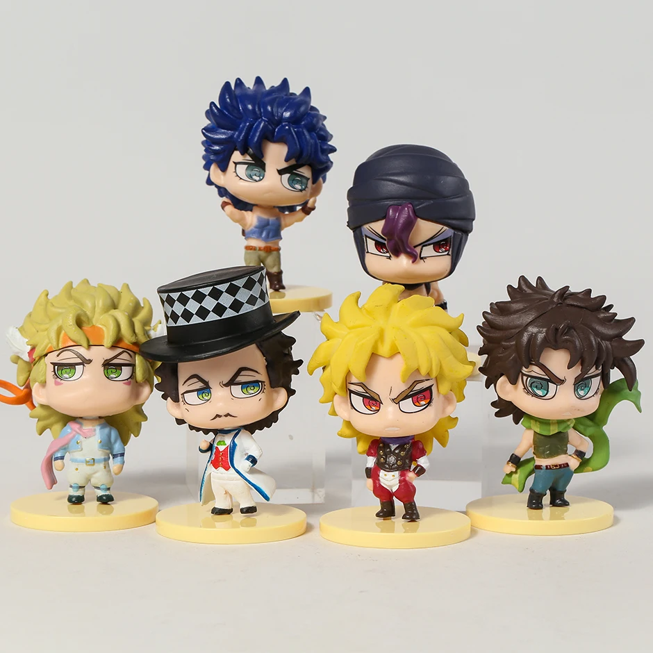 

JoJo's Bizarre Adventure Battle Tendency Jonathan Joseph Joestar Dio Brando Kars Caesar Zeppeli Cartoon Animation Figure Toys