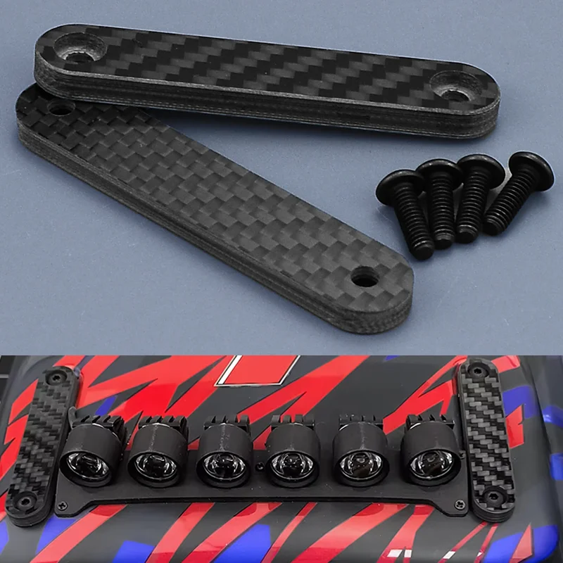 Фото INFRACTION 2 шт. рельсы из углеродного волокна для 1/7 RC ARRMA INFRACTION 6S BLX V2 All-Road Street Bash Car Truck №1