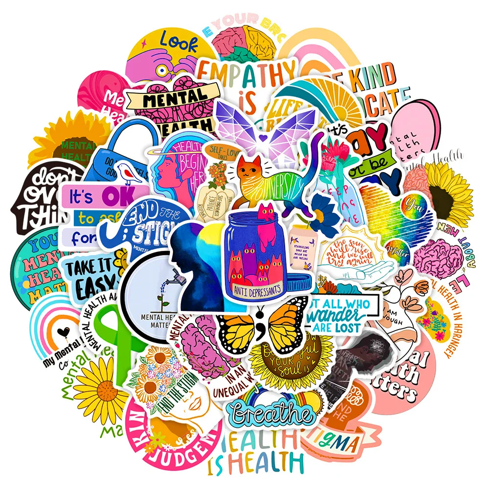 

50 шт., водонепроницаемые наклейки для скутера, гитары, багажа