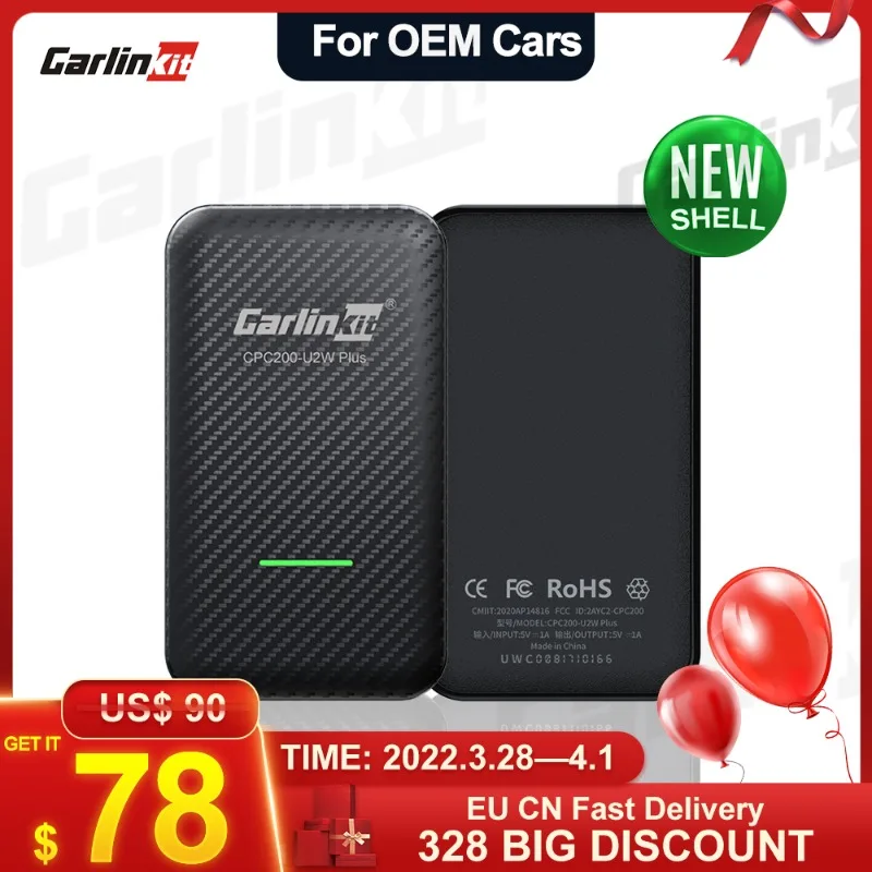 

CarlinKit 3,0 Для Apple Carplay беспроводной ключ аксессуары для Opel Porsche Cadillac Citroen Nissan для Plug & Play MP4 MP5 IOS
