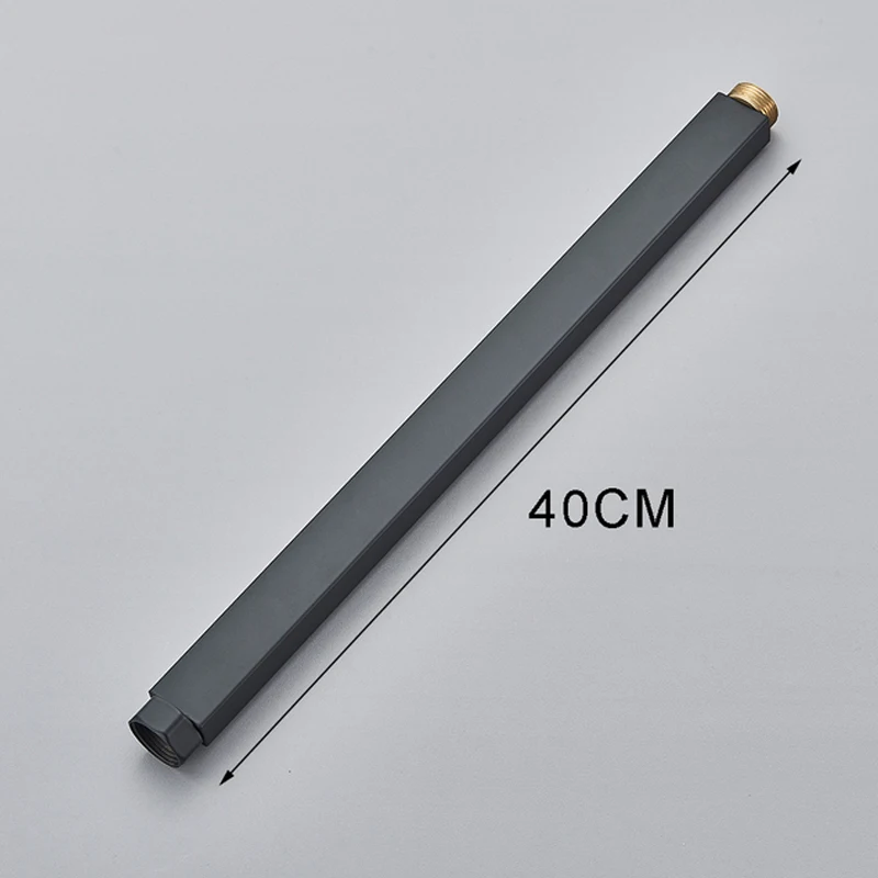 

Удлинительная трубка для душа Wanmivezlo 30/40 см черная/белая