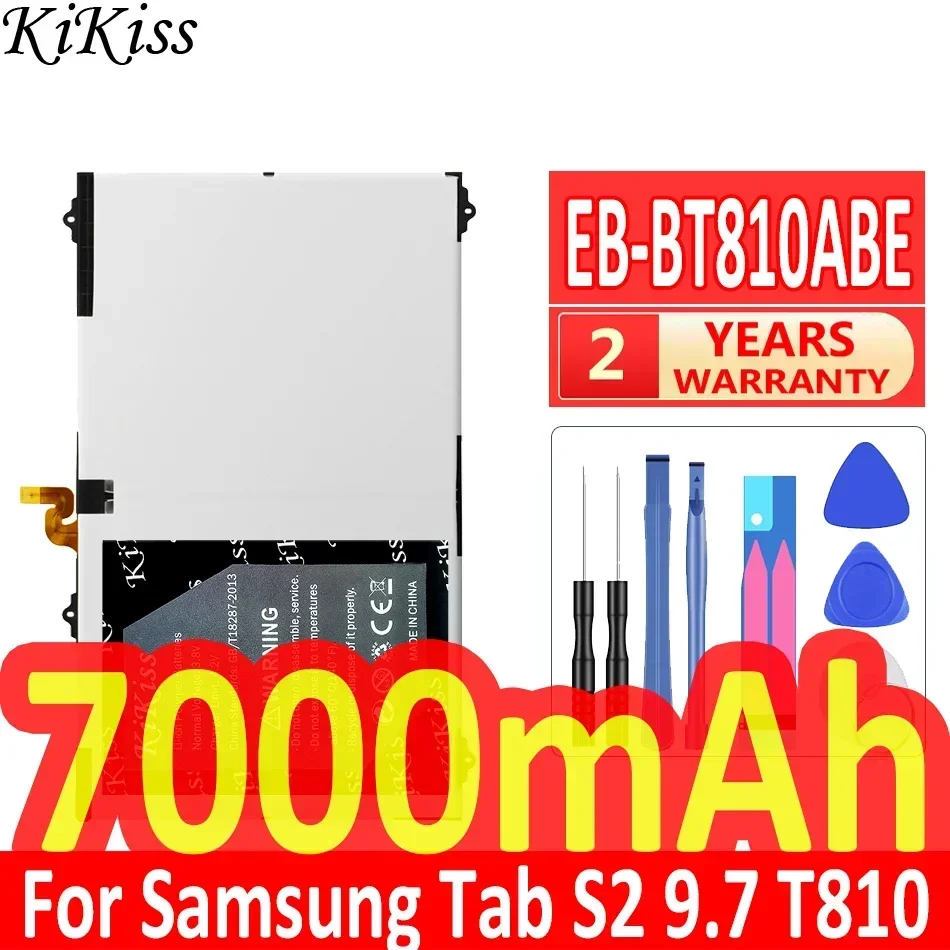 KiKiss НОВЫЙ аккумулятор EB-BT810ABE/BT810ABA для Samsung GALAXY Tab S2 9 7 SM-T815C SM-T810 SM-T817A SM-T813 SM-T819 T813 T815