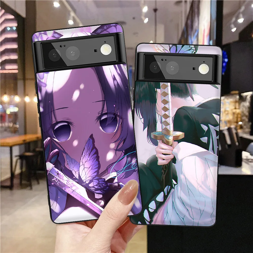 

Shockproof Protective Case For Google Pixel 6 6Pro 6a 2 3 3a 4 4a 5 5a 5G XL Soft TPU Fundas Cartoon