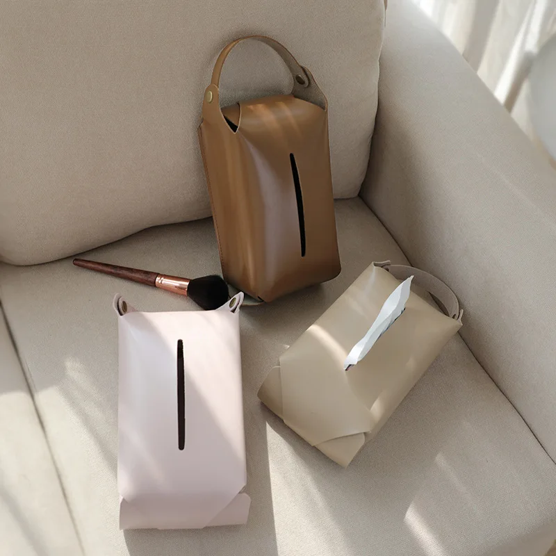 Однотонная флисовая сумка для хранения в скандинавском стиле домашняя Съемная