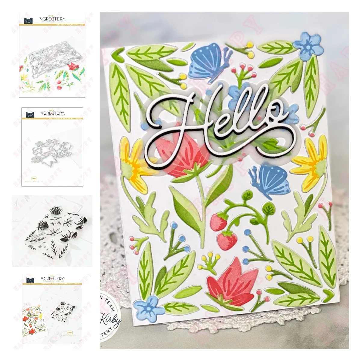 

Selling Season Product Garden Goodness Dies Stamps Stencil Scrapbook Diary Diy Decoration Embossing Paper Craft Card Handmade