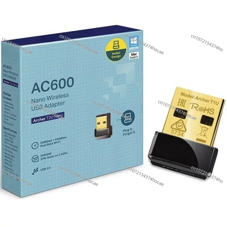 Фото Мини USB WiFi-адаптер Archer T2U T2UB T3U Nano WN725N, портативный беспроводной сетевой донгл №4