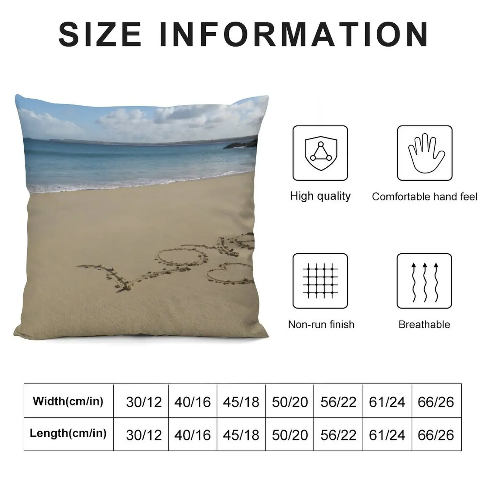 Porthminster Beach in St Ives Cornwall Декоративная подушка Осенняя наволочка Декор подушки