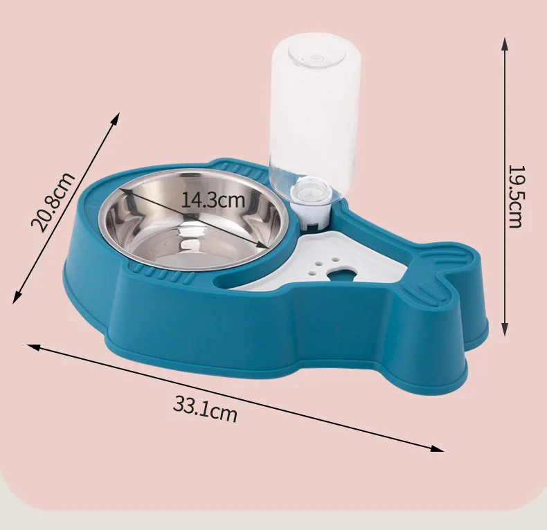 

2 в 1, влагонепроницаемый венчик для поилки в виде кошек