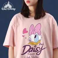 disney donald duck daisy summer small fresh t shirt women 2022 new loose lazy wind short sleeve oversize y2k girl
