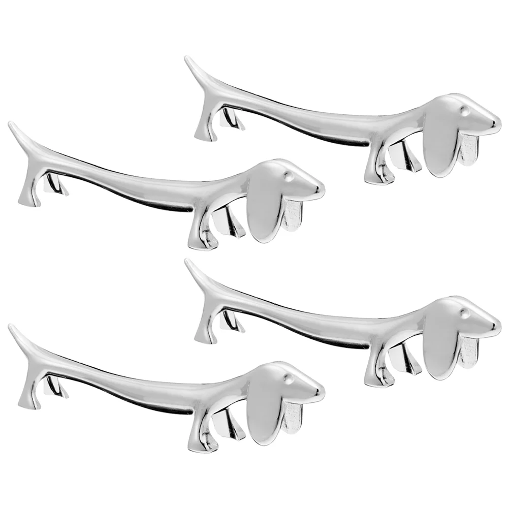 

Holder Rest Chopstick Chopsticks Rack Stand Spoon Rests Dog Spoons Cutlery Metal Kitchen Fork Alloy Tableware Racks Cute Tray