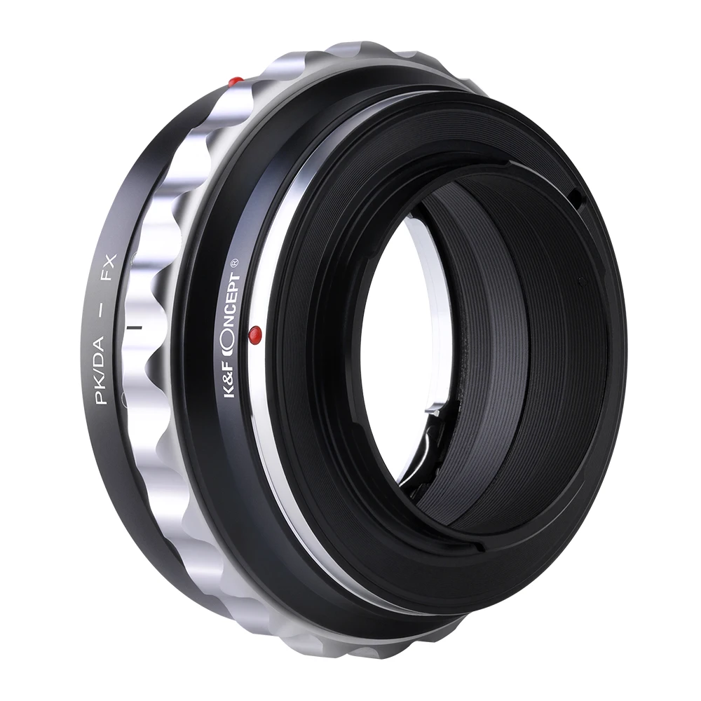 Адаптер K&ampF Concept DA to FX Pentax Fuji X Fujifilm X-Pro3 X-Pro2 X-T5 X-T4 X-T2 X-E4 XT100 XH2S XS10 XS20 X100V X-T30II