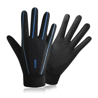 1pair full finger gloves touch screen breathable non slip universal quick drying gloves man woman outdoor fitness equipment m l