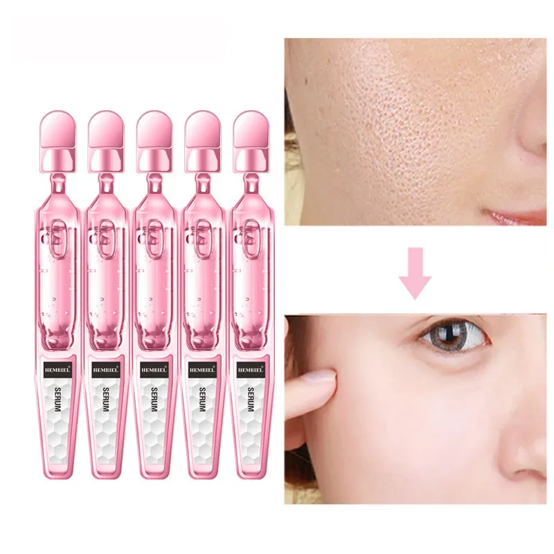 Pore Shrinking Serum Oil Control Anti Aging Melanin Removal Brighten Essence Improve Roughness Moisturizer Whiten Face Skin Care