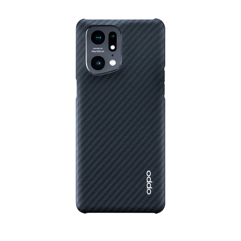 100% Original OPPO Find X5 Pro Case Carbon Fiber Case Ultra Thin Protective Ice Skin Karbon Cover For OPPO Find X5 Pro Phone