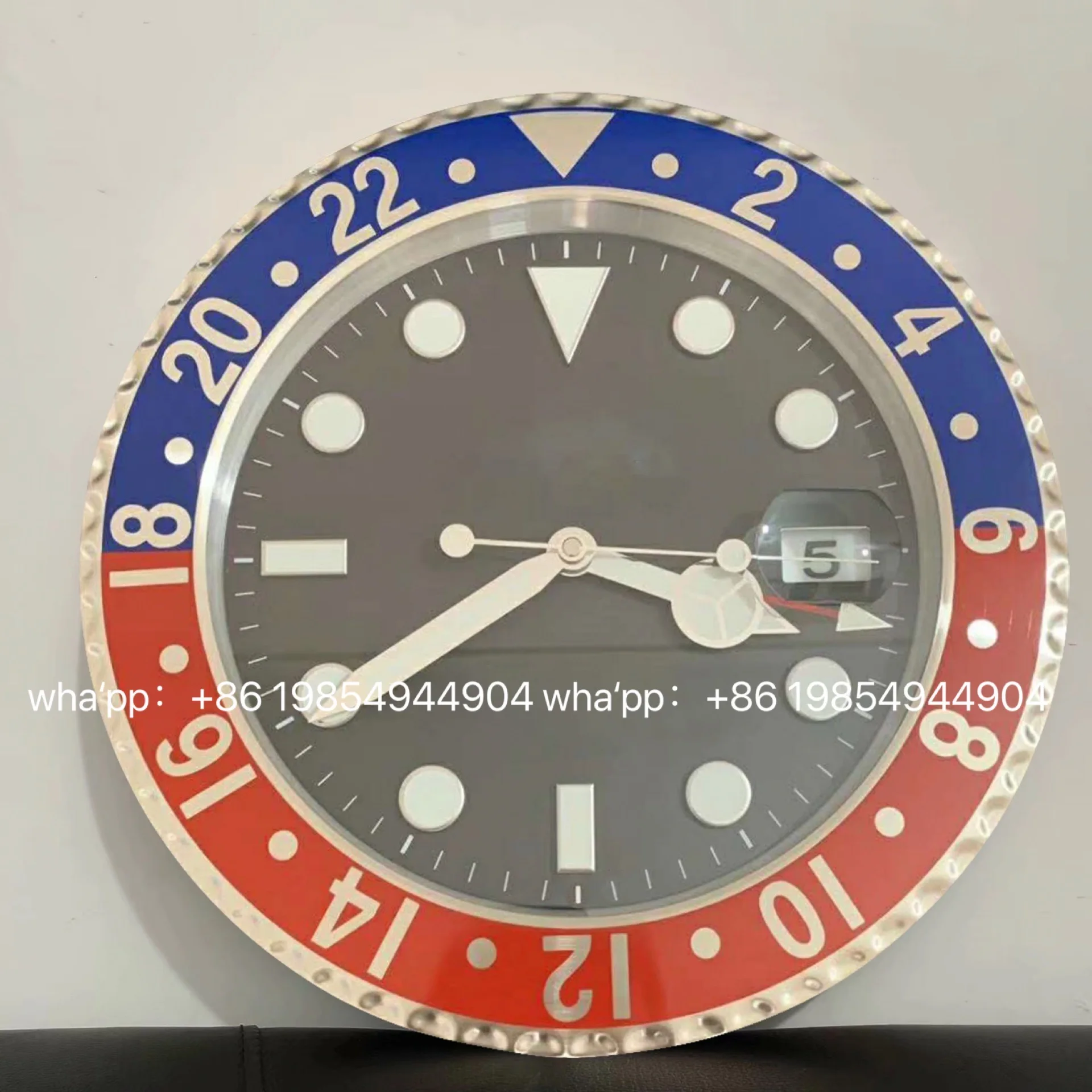 Роскошные дизайнерские настенные часы металлические большие дешевые из