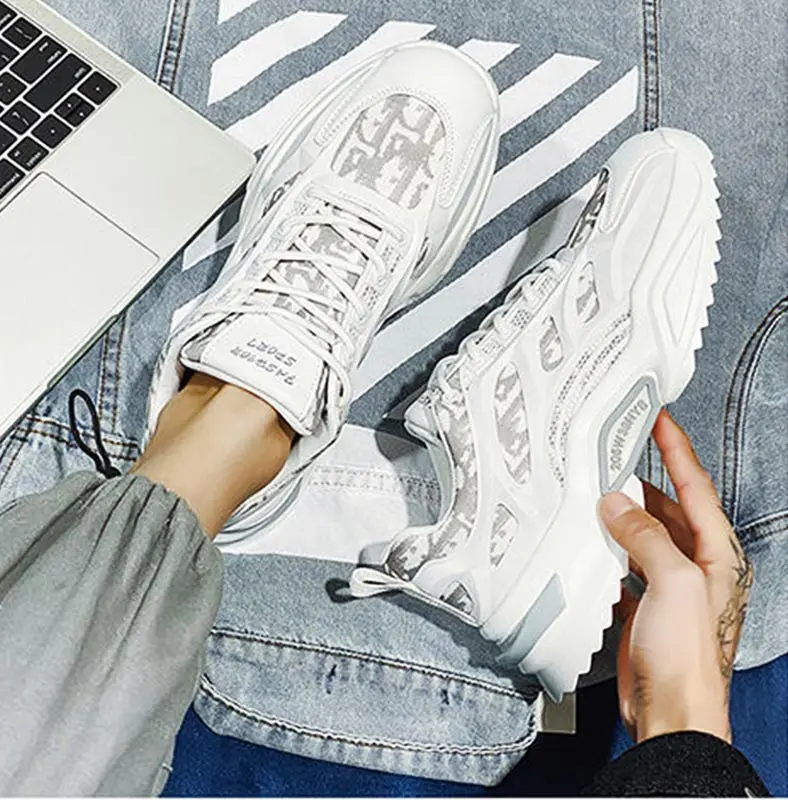 

Comfort Breathable Sneakers Wedge Sneakers Man Sport High Quality Running Man Shoes Runners Men Sports Shoes Basket