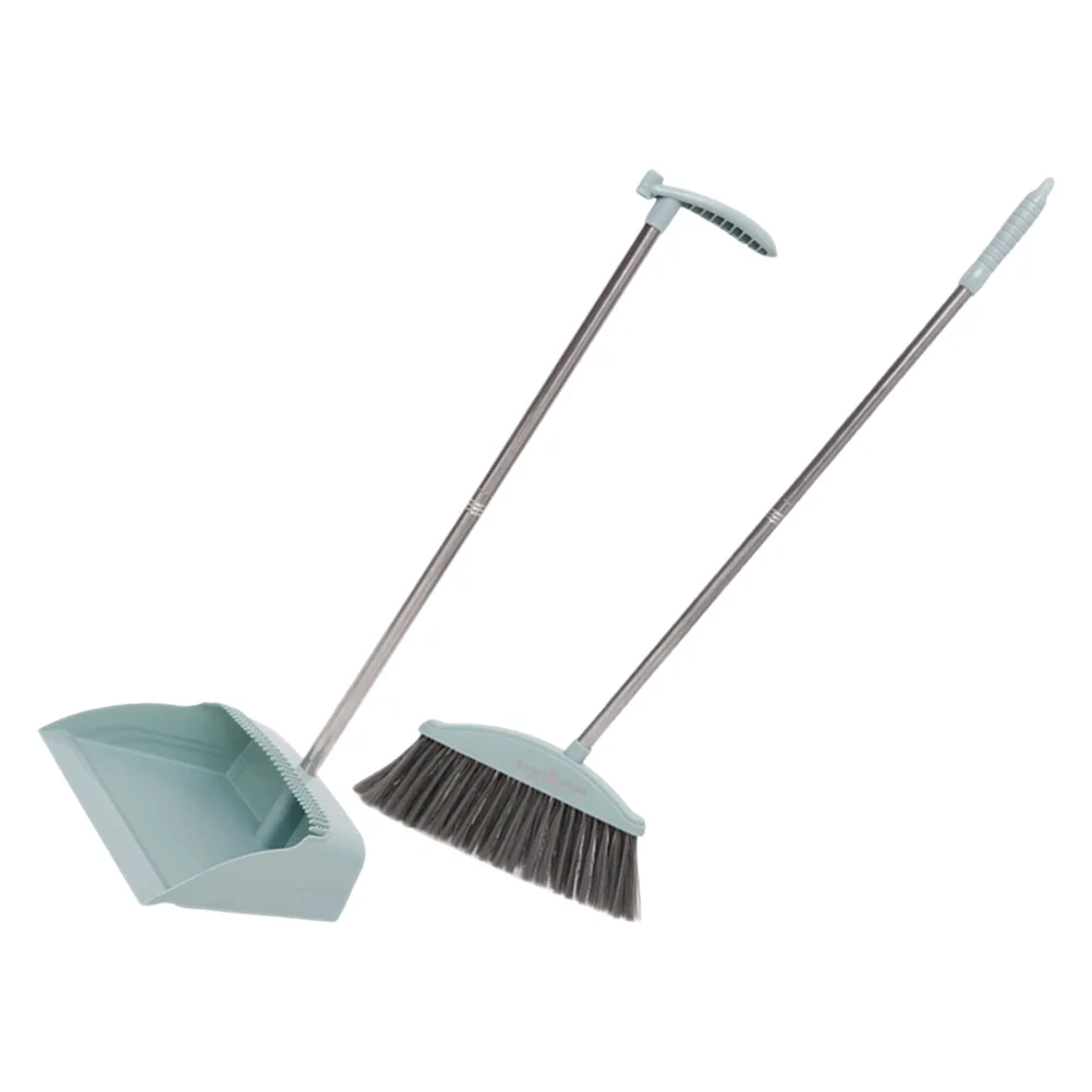 

1 Set of Household Broom and Dustpan Convenient Broom Dustpan Cleaning Supplies