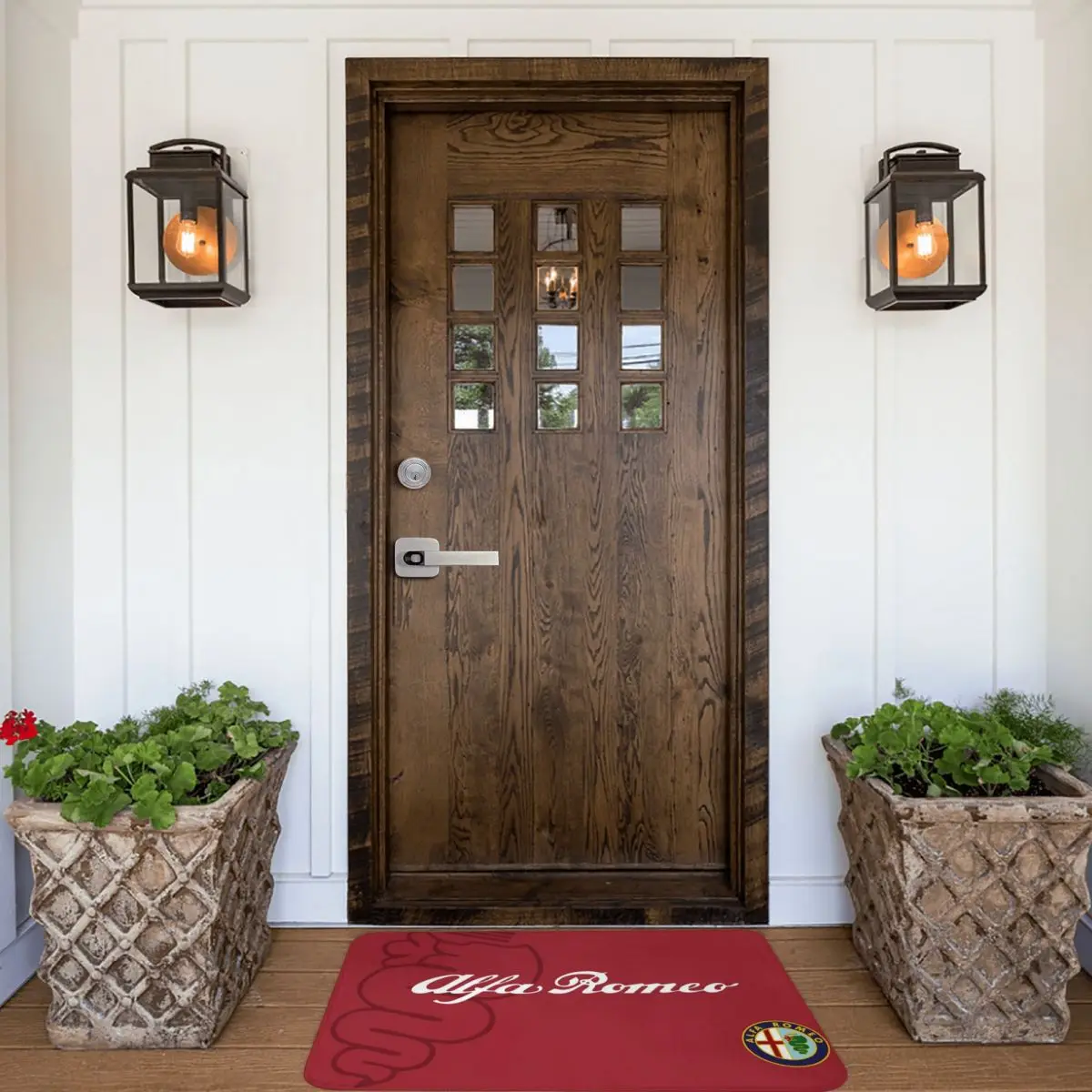 Alfa Romeo коврик с изображением вина ковер подкладка для ног из полиэстера