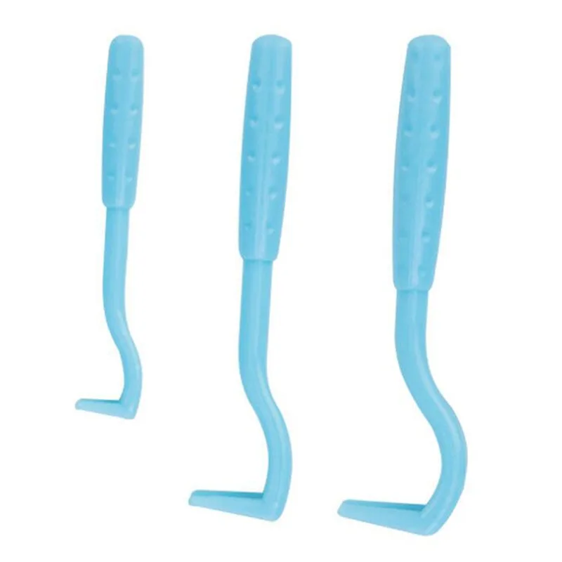

3Pcs Pet Flea Remover Tool Plastic Scratching Hook Remover Pet Cat Dog Grooming Supplies Tick Removal Tool Tweezers Comb