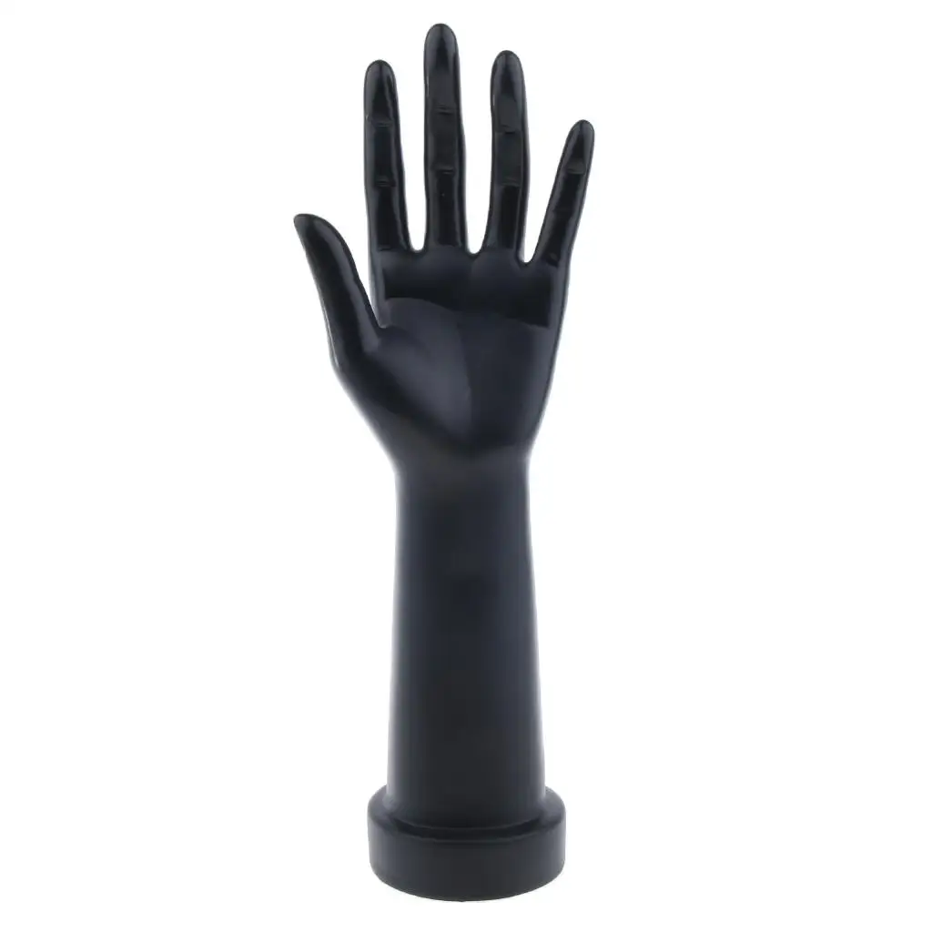 

Mannequin Distinction Clear Left Hand Black Jewelry Display /