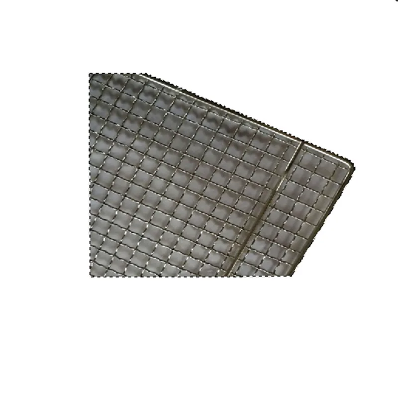 Зажим из проволочной сетки для барбекю нержавеющей стали утолщенный