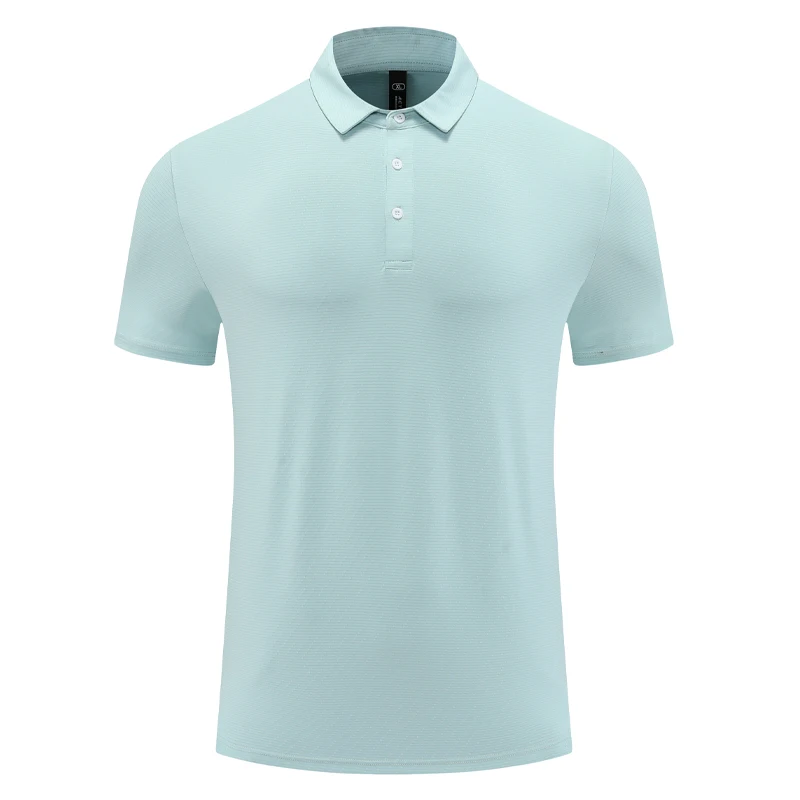 

Men Polo Quick Dry Golf Short Sleeves Casual Collared Male Breathable Sports Streetwear Outdoor Fashion Summer Business Tee