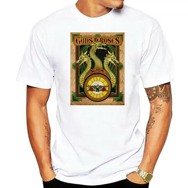 

Мужская футболка с надписью New Guns n'roses Not In This Life Tour, черная, размер S 4Xl