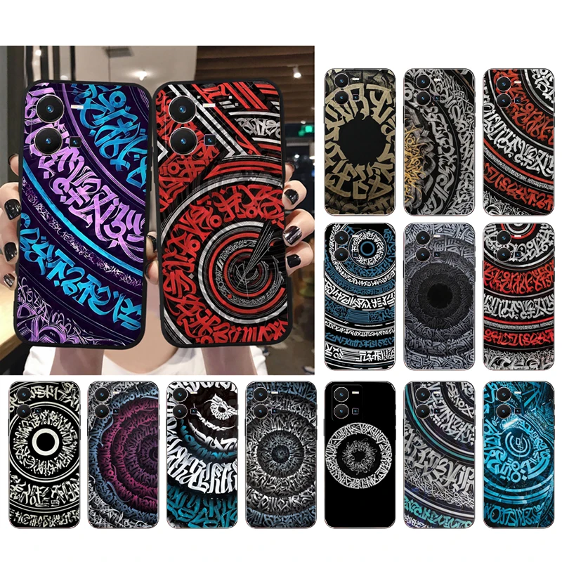 

Phone Case For VIVO Y53S Y33S Y11S Y31 Y21 Y70 Y20 Y21S Y72 Y55 Y76 Y51 Y01 V23E V21 V23 V21E Pokras Lampas Art Graffiti Case