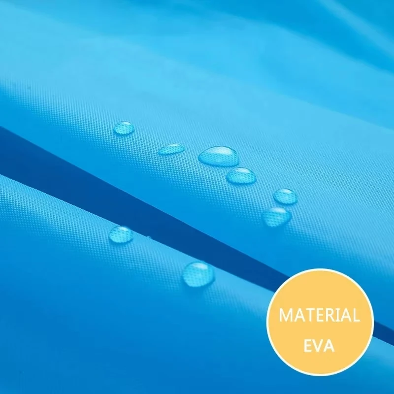 Дождевик для взрослых Длинные дождевики EVA мужское и женское дорожное дождевое