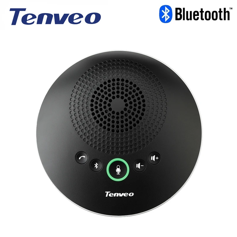 

Tenveo A2000B UC Wireless Bluetooth Speaker Mobile Phone Unified Communicaton Speakerphone USB Conference Phone Speaker
