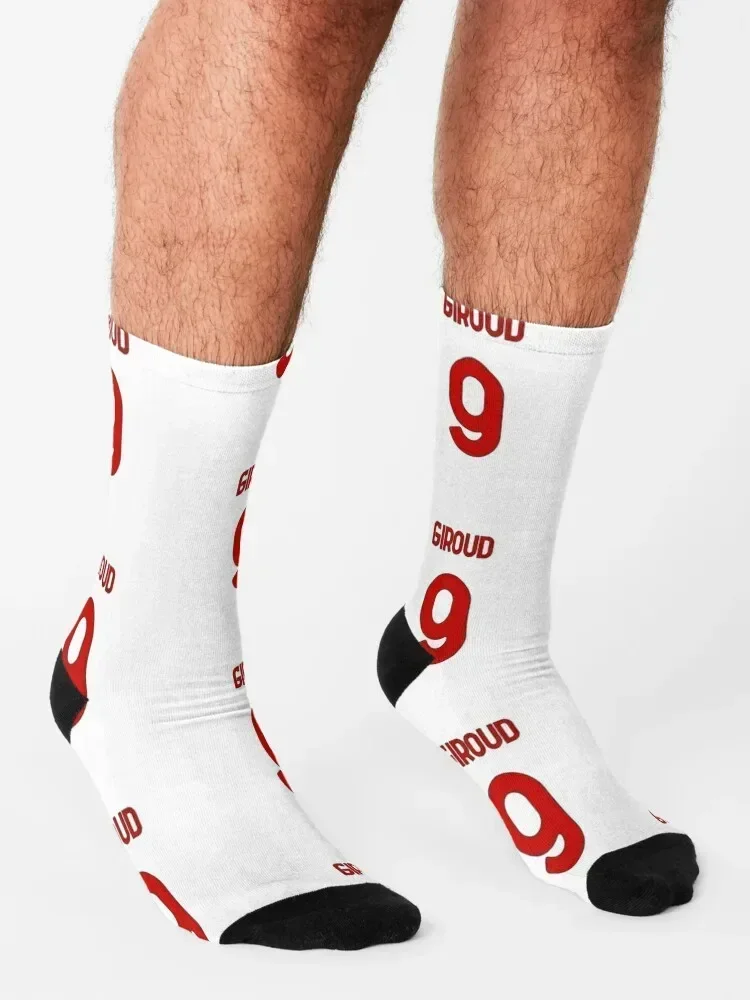 Носки Olivier Giroud рождественские хоккейные футбольные противоскользящие роскошные