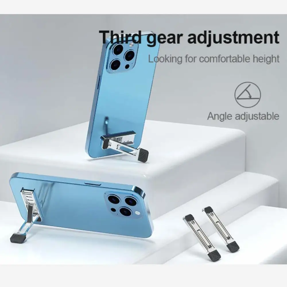 

Luxury Adjustable Phone Holder Bracket Portable Cell Phone Kickstand Mobile Support Phone Accessories Universal Folding