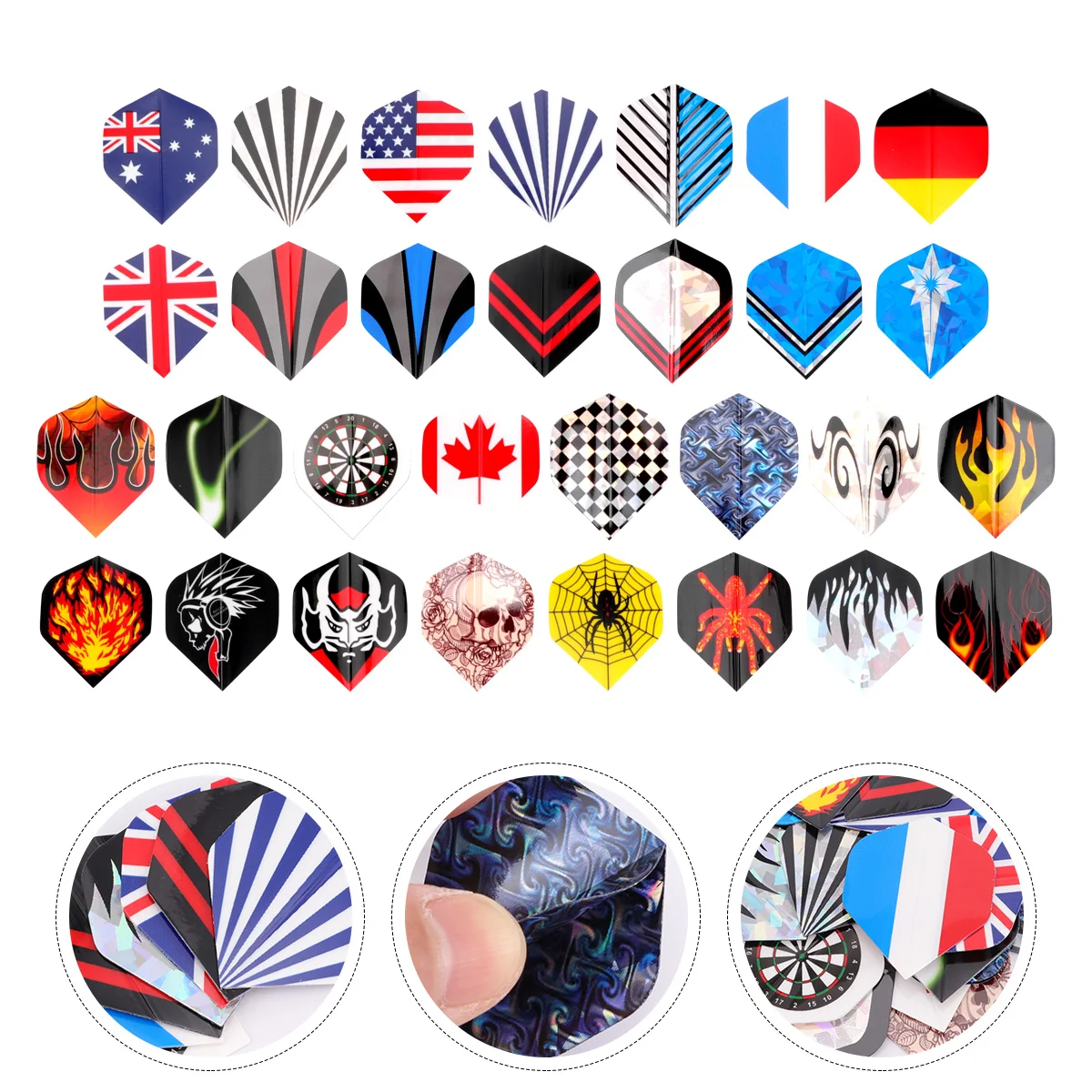 

90pcs Dart Wings Professional Dart Accessory Outdoor Indoor Sports Dart Wings
