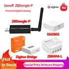 Шлюз Sonoff ZBDonlge-P USB Zigbee 3,0, док-станция Zigbee, док-станция, задний датчик, требуется умный переключатель Zigbee без нейтрального провода