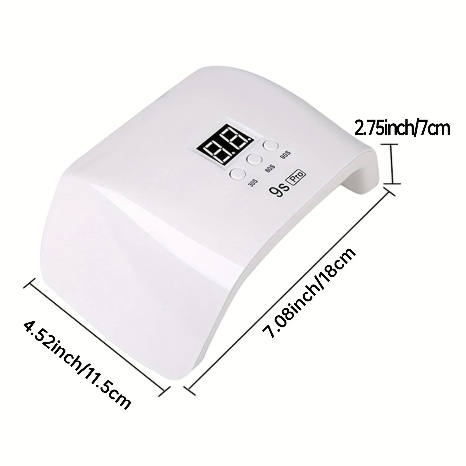 Мощная лампа для ногтей мощностью 120 Вт — быстрая отверждаемая УФ-светодиодная 3