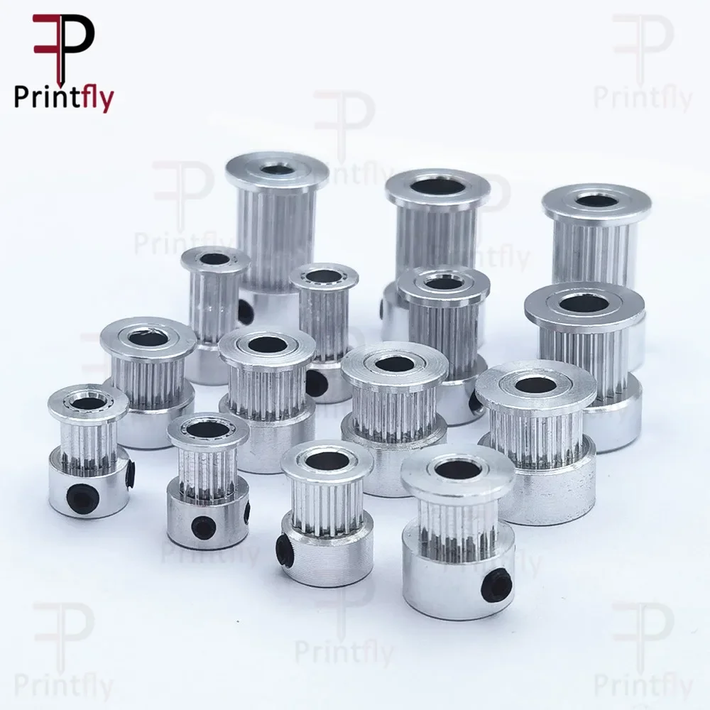 Зубчатый шкив GT2 Printfly 2GT 12 14 15 16 17 18 19 20 зубьев